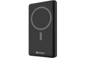 Nødlader - Sandberg Magnet Powerbank 5000 Saver Nødlader - Svart - 5 Ah - 320-96