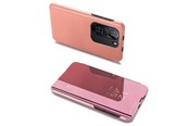 Mobil - Deksel og etui - Hurtel Clear View Case Cover for Xiaomi Redmi K40 Pro+ / K40 Pro / K40 / Poco F3 Pink - 5907769324895
