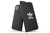 Mobil - Deksel og etui - Adidas OR Booklet Case BASIC for iPhone 13 - Black & White - 8718846095457
