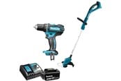 Verktøy - Makita DLX2489 Cordless Tool Set 18V - DLX2489