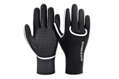 Sykkelutstyr - Rockbros Full Waterproof Cycling Gloves Size: L/XL - Black - 8386824304763