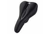 Sykkelutstyr - Rockbros LF047-S silicone gel bicycle seat cover size M - black - LF047-S
