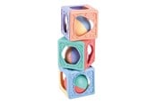 Babyleker - PLAY go Stacking Blocks with Rattle - 3pcs. - 4872