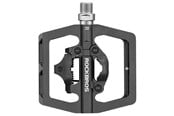 Sykkelutstyr - Rockbros PD15-BK Aluminum Alloy Bicycle Pedal Set - Black - PD15-BK
