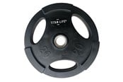 Sport & Fitness - TITAN LIFE Weight Disc 20 kg Rubber - 610-000806