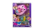 Figurer - Polly Pocket Wearable Hedgehog Mom & Baby Compact - JBJ91