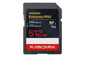 Minnekort - SANDISK Extreme PRO SD - 250MB/s - 512GB - SDSDXXJ-512G-GSCIN