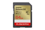 Minnekort - SANDISK Extreme GO SD - 170MB/s - 64GB - SDSDXGN-064G-GNCIN