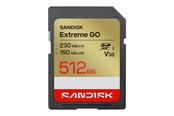 Minnekort - SANDISK Extreme GO SD - 230MB/s - 512GB - SDSDXGN-512G-GNCIN