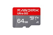 Minnekort - SANDISK Ultra GO microSD - 140MB/s - 64GB - SDSQUGN-064G-GN6MN