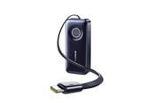 Nødlader - Baseus EnerCore CR11 20000mAh 67W Power Bank with Retractable USB-C Cable - Black Nødlader - 20000 mAh - E0027H00
