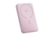 Nødlader - Baseus EnerFill FM12 Qi2 Power Bank 10000mAh 22.5W MagSafe Compatible with White Simple USB-C Cable 20V/3A 0.30m - Pink Nødlader - Rosa - 10000 mAh - E0028502