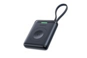 Nødlader - Baseus EnerFill FW11 5W Power Bank for Apple Watch with Built-in Cable - Black Nødlader - Svart - E0205301