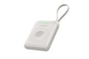 Nødlader - Baseus EnerFill FW11 5W Power Bank for Apple Watch with Built-in Cable - White Nødlader - Hvit - E0205302