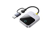 Mobil - Andre tilbehør - Baseus SafeJourney Series Wireless CarPlay Adapter - Gray - C10745100813-00