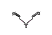 Skjermholder - ONEFORALL Experience Gaming Monitor Arm - Dual - RGB - Black - DM8210