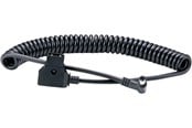 Foto- & Videotilbehør - Atomos D-Tap to DC Locked connector Barrel Coiled Cable for Battery Eliminator and all Recorders - ATOMDTPCB2