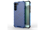 Mobil - Deksel og etui - Hurtel Honeycomb Case for Samsung Galaxy S23+ Armored Hybrid Cover Blue - 9145576272312