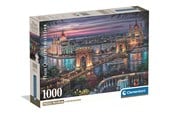 Puslespill - Clementoni Puzzle 1000 Pcs CB Lights of the Danube - 37113
