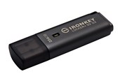 Minnepenn - Kingston IronKey Locker+ 50 G2 - Svart - 256GB - Minnepenn - IKLP50G2/256GB