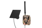 Actionkamera - DENVER WSL-8050 - Wildlife camera with 8MP CMOS 4G to connect to Trail cam go application and 5W solar panel - WSL-8050