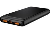 Nødlader - DENVER PQC-10009 - Fast charge Powerbank with 10000mAh battery Nødlader - Svart - 10000 mAh - PQC-10009