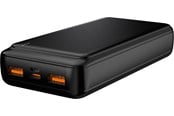 Nødlader - DENVER PQC-20009 - Fast charge Powerbank with 20000mAh battery Nødlader - Svart - 20000 Ah - PQC-20009