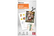 Papir, Fotopapir & Etiketter - DENVER PSP-61 - Self adhesive photo print paper for Denver MCP-6010 printer - PSP-61