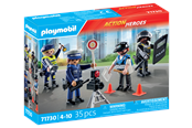 Playmobil - Playmobil City Action - Sett med politifigurer - 71730