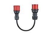 Lading av elbil - go-e Gemini flex 11 kW adapter CEE red 32 A - CH-04-36