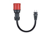 Lading av elbil - go-e Gemini flex 22 kW adapter CEE to EU plug - CH-04-05