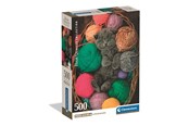 Puslespill - Clementoni Puzzle 500 Pcs CB High Quality Collection Fluffy Kitten - 35617