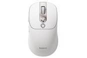 Mus - Baseus Editor Wireless Computer Mouse with 800mAh Battery and Battery Status Indicator - White - Mus - Hvit - B01073600221-00
