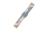 Smartklokke - Tilbehør - Hurtel Strap Moro for Samsung Galaxy Watch 45 / 46 / 47 mm Silicone Bracelet Watch Band - Pattern 17 - 5907769336478