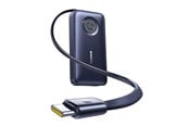 Nødlader - Baseus EnerCore CR11 10000mAh 45W Power Bank with Retractable USB-C Cable - Black Nødlader - Svart - 10000 mAh - E0027G01