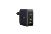Mobil - Adaptere og ladere - Baseus EnerFill FH11 GaN 140W Wall Charger 3xUSB-C + 1xUSB-A - Black - E0121J00