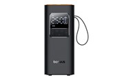 Sykkelutstyr - Baseus SuperMini Pro Battery Compressor with Display - Black - C11159300111-00
