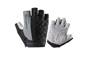 Sykkelutstyr - Rockbros S109GR cycling gloves size M - gray - S109GR-M