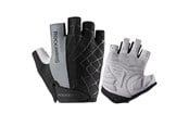 Sykkelutstyr - Rockbros S109GR cycling gloves size XL - gray - S109GR-XL