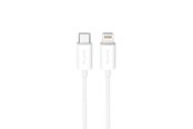 USB - Puro TPE 20W USB-C - Lightning 2m cable - white - PUCAPLTC20W2MTWHI