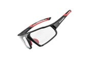 Sykkelutstyr - Rockbros SP216BK photochromic UV400 cycling glasses - black and red - SP216BK