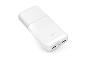 Nødlader - Puro Powerbank DAILY 20 PLUS 20000mAh 2x USB-A / 1x USB-C 22.5W PD AFC - white Nødlader - Hvit - 20000 mAh - PUFCBB200P3WHI