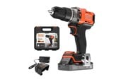 Skru/Bormaskin - Black & Decker BLACK+DECKER drill - cordless included charger - BCD383D1XK-QW