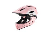 Sykkelutstyr - Rockbros TT-32001 Rabbit Children's Bike Helmet with Detachable Chin Size S (48-52) - Pink - TT-32001