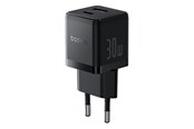 Mobil - Adaptere og ladere - Baseus Palm 30W USB-C USB-A Wall Charger - Black - P1011160A113-00