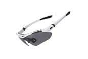 Sykkelutstyr - Rockbros 10142 photochromic UV400 cycling glasses - white - 10142