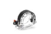 Sykkelutstyr - Rockbros 34210028002 Q-shaped bicycle bell - transparent - 34210028002