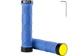 Sykkelutstyr - Rockbros 40720007003 bicycle grips with reflector - blue - 40720007003