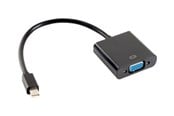 Skjermkabel - Lanberg - video converter - black - AD-0006-BK