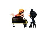 Reklameartikler - Banpresto - One Piece - Monkey D. Luffy & Brook (Collectable Figure Log Stories) - Figur - 4983164296402